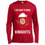 I Just Want To Drink Hot Chocolate & Watch UCF Knights Ugly Christmas Sweater PINGPONG