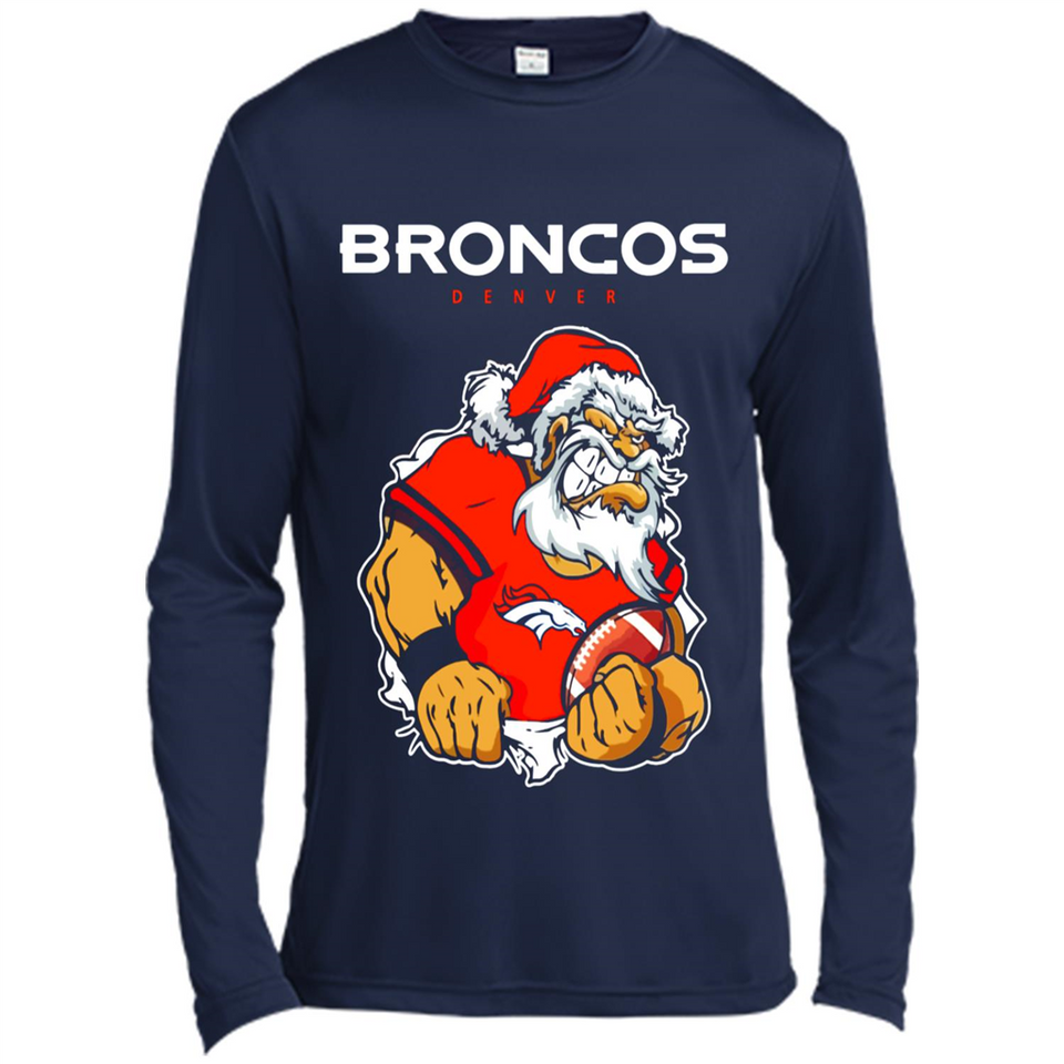 Grumpy Santa Claus Broncos Denver Football Team PINGPONG