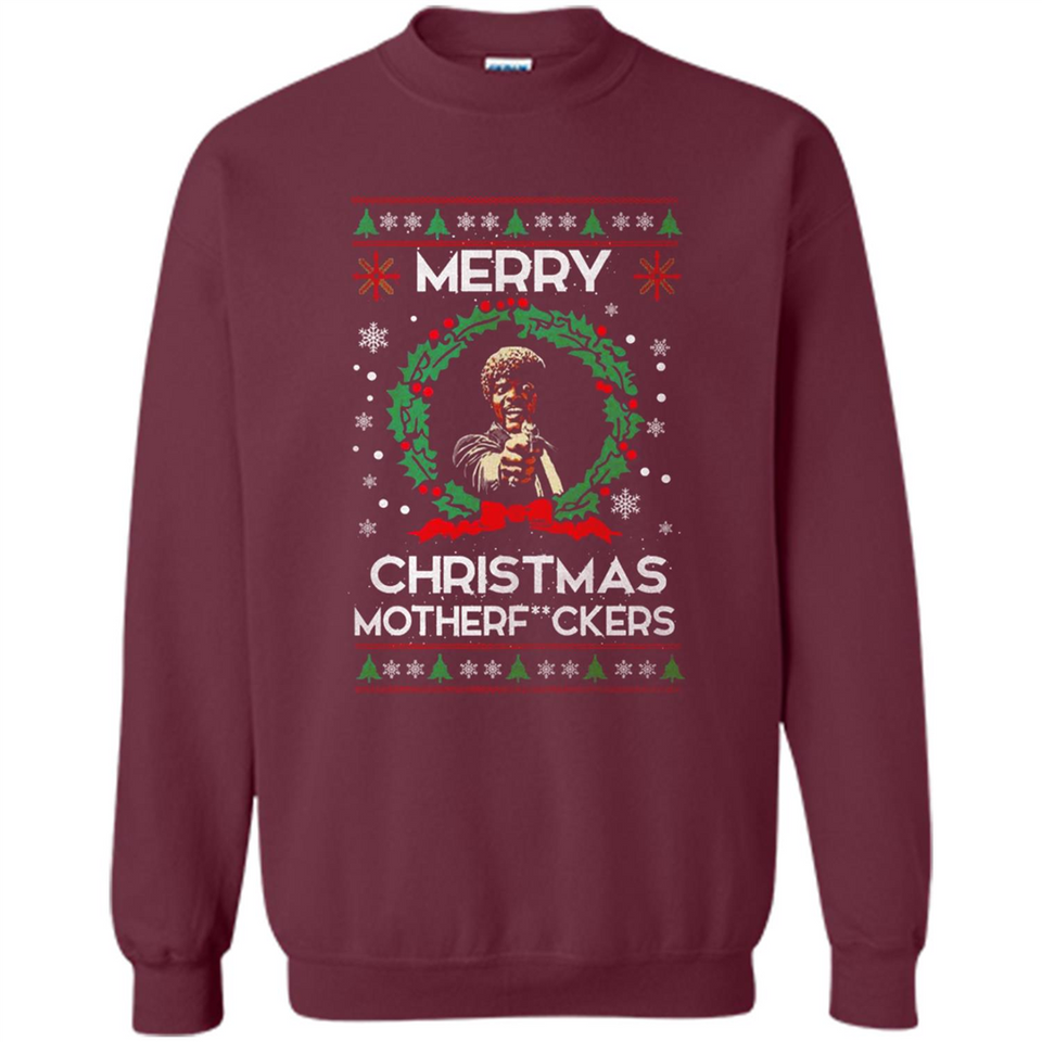 Jules Winnfield Pulp Fiction Merry Christmas Mother Fuckers PINGPONG