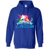 Unicorns are born in Capricorn Birthday Rainbow Gift Custom Ultra Cotton