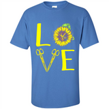 Hair Stylist Love Sunflower Scissors PING PONG