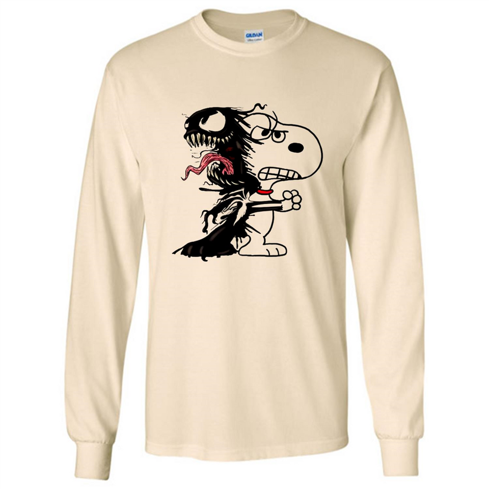 Venom Snoopy MERCHCUTE - Long Sleeve T-Shirt