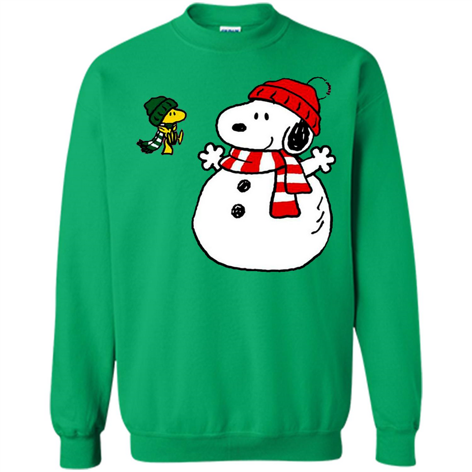 Snoopy Snowman Christmas