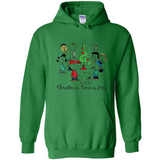 Snoopy Christmas Time Is Here Sporty T-Shirt - Hoodie