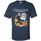 Grumpy Santa Claus Seahawks Seattle Football Team PINGPONG