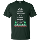 Merry Christmas You Filthy Animal Sweatshirt PINGPONG