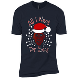 Obama All I Want For Xmas T Shirt PINGPONG - Premium Short Sleeve T-Shirt