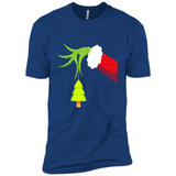 Funny Grinch Hand Holding Christmas Tree Ornament Christmas PING PONG
