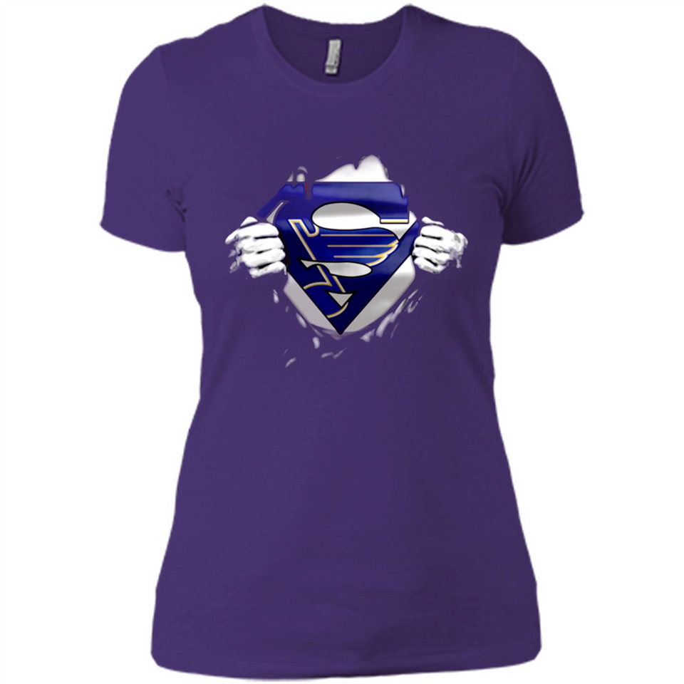 St. Louis Blues And Superman Fans