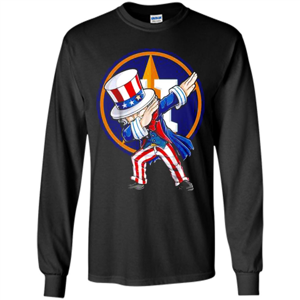 MLB HOUSTON ASTROS UNCLE SAM DABBING INDEPENDENCE DAY
