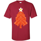 Bacon & Eggs Over Easy Fried Food Breakfast Xmas Tree Foodie - Shirt