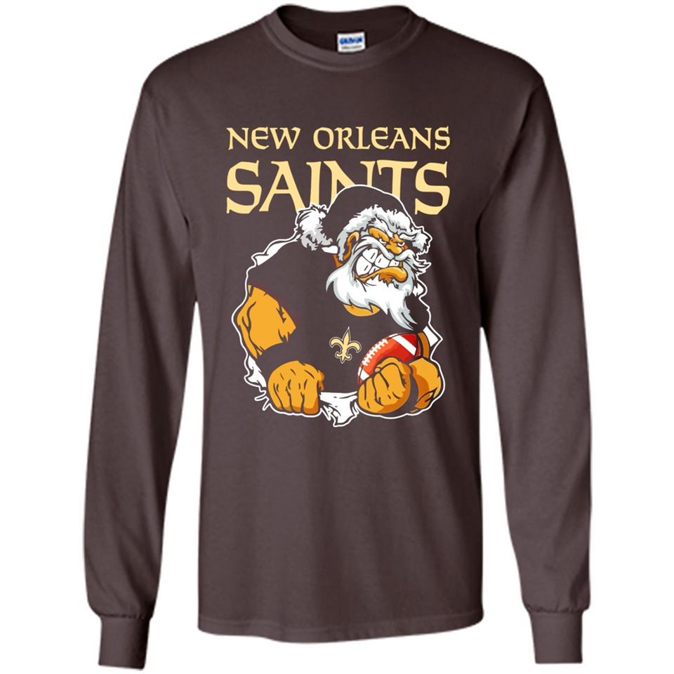 Grumpy Santa Claus New Orleans Saints Football Team PINGPONG