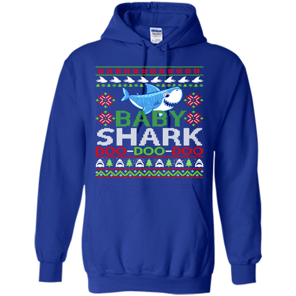 Baby shark Doo Doo Doo Christmas - Hoodie