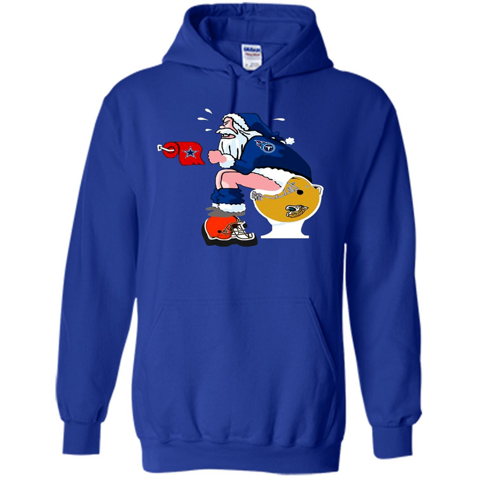 Tennessee Titans Santa Claus Toilet