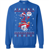 No Christmas for You – Deadpool Santa Claus Ugly Sweater - Sweatshirt