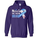 November We Wear Blue Diabetes Awareness