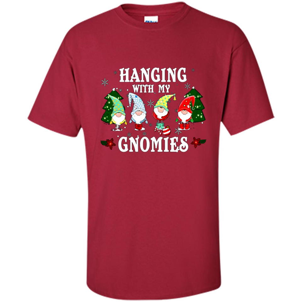 Christmas Garden Gnome Hanging With My Gnomies Shirt Sweater - Shirt