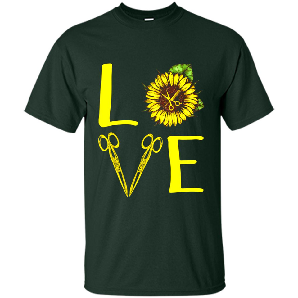 Hair Stylist Love Sunflower Scissors PING PONG