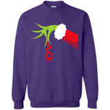 Funny Grinch Hand Holding Electrician Ornament Christmas PING PONG