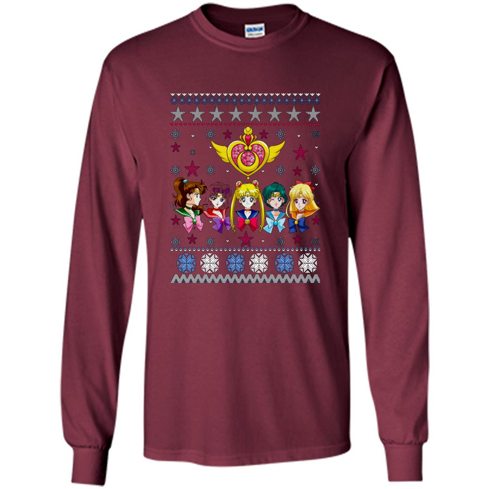 Sailor Moon Ugly Christmas Sweater Perfect Christmas PINGPONG