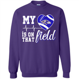 Baltimore Ravens Football My Heart is on that Field - Sweatshirt