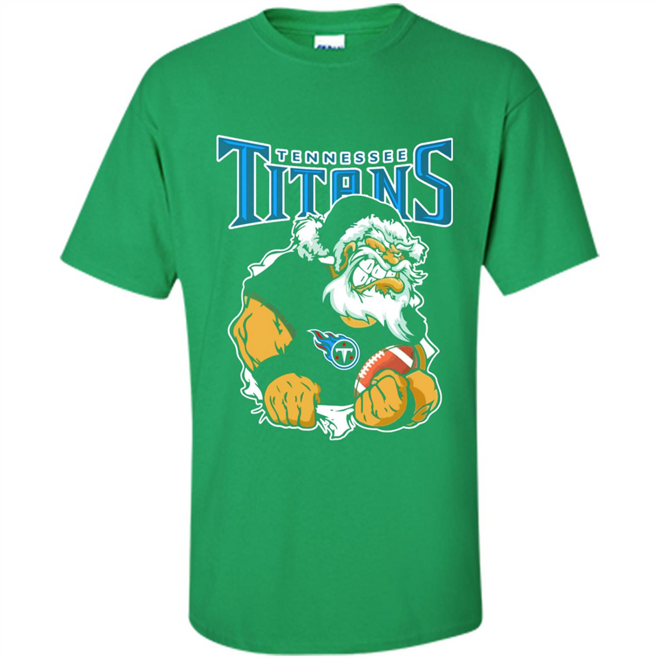 Grumpy Santa Claus Tennessee Titans Football Team PINGPONG