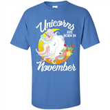Unicorns Are Born In November Magical Rainbow