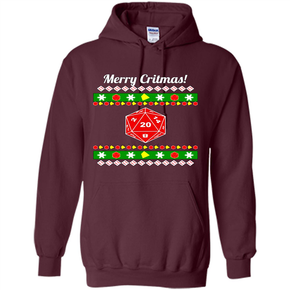 Merry Critmas ugly sweater PINGPONG