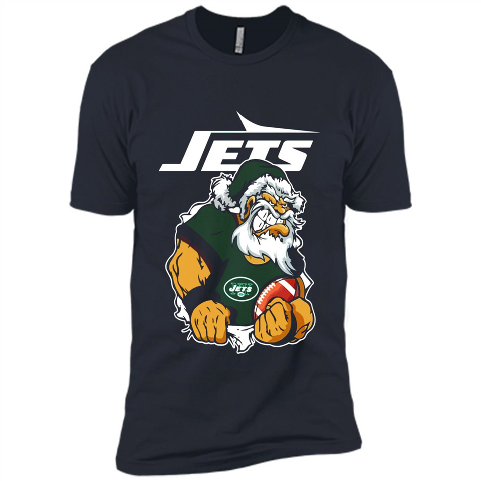 Grumpy Santa Claus Jets Football Team PINGPONG