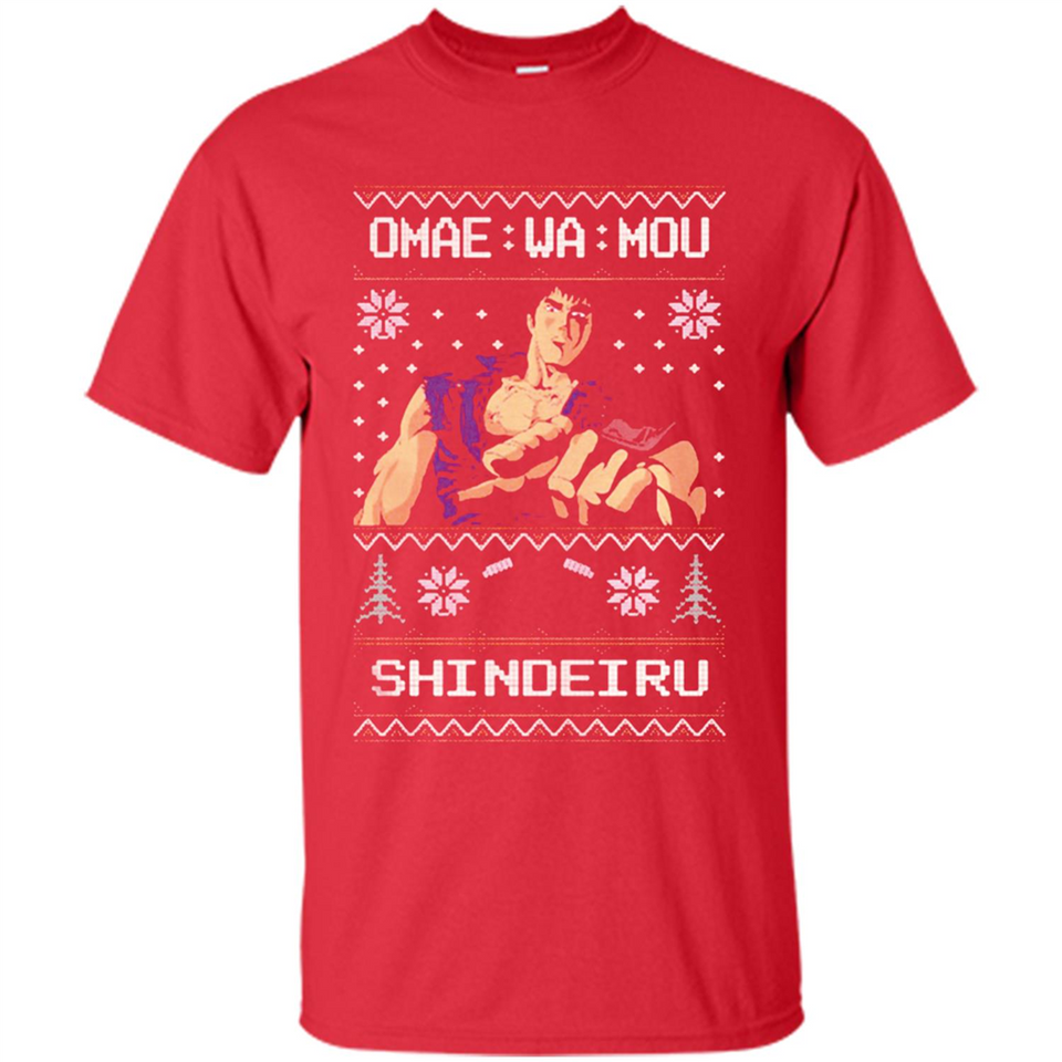 Omae Wa Mou Shindeiru Ugly Christmas Sweater - Shirt
