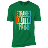 Retro Straight Outta 1968 50 Years Old - Premium Short Sleeve T-Shirt
