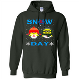 Snow Day Shirt For Houston Rockets Vs Minion Fans pingpong