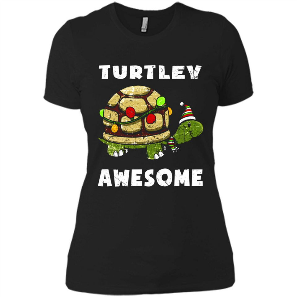 Turtley Awesome - Ladies' Boyfriend T-Shirt