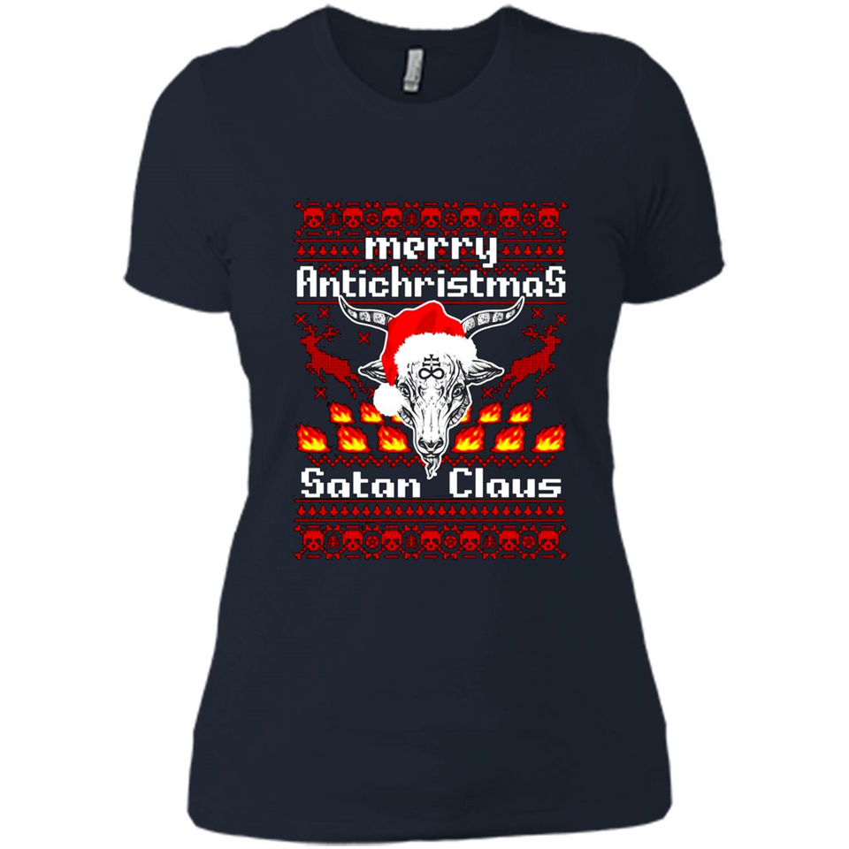 Merry Antichristmas Satan Claus Christmas sweater Sweater PINGPONG