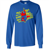 Pikachu Deadpool T-Shirt PINGPONG - Long Sleeve T-Shirt