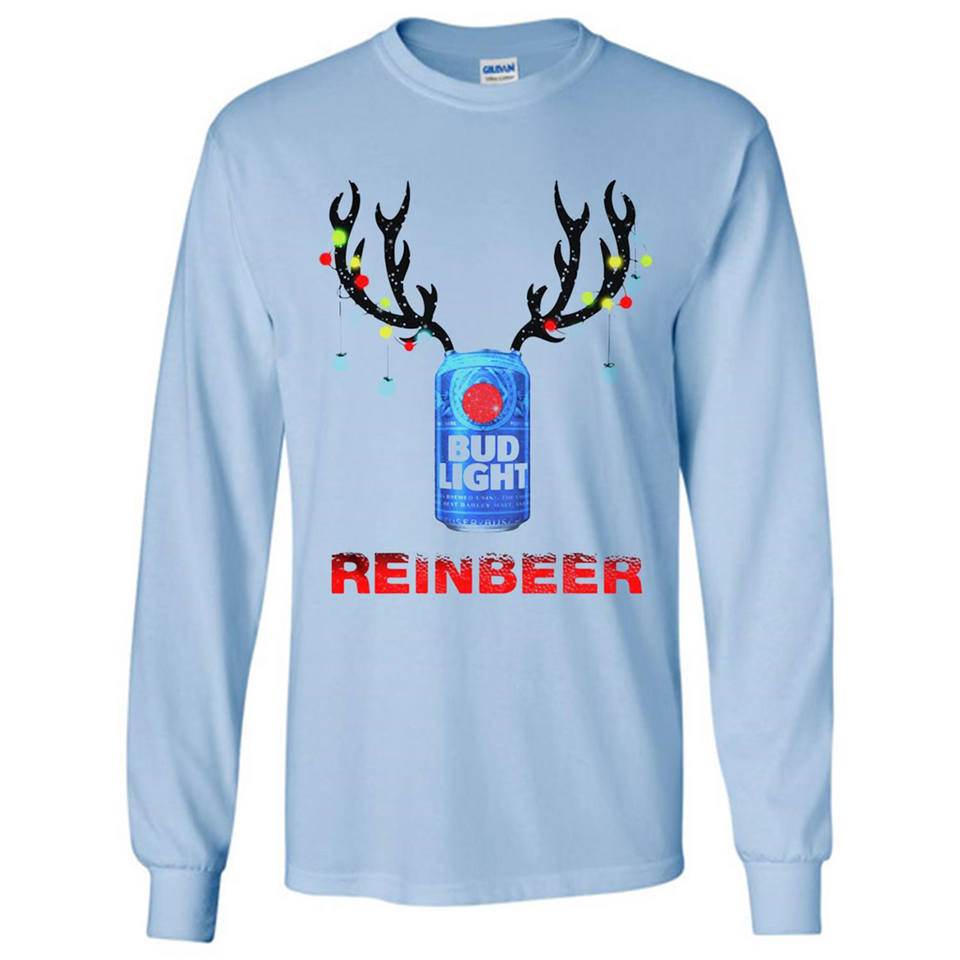 Bud light reinbeer Christmas - Long Sleeve T-Shirt