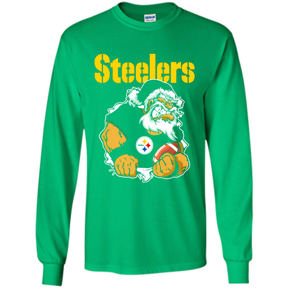Grumpy Santa Claus Pittsburgh Steelers Football Team PINGPONG