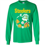 Grumpy Santa Claus Pittsburgh Steelers Football Team PINGPONG
