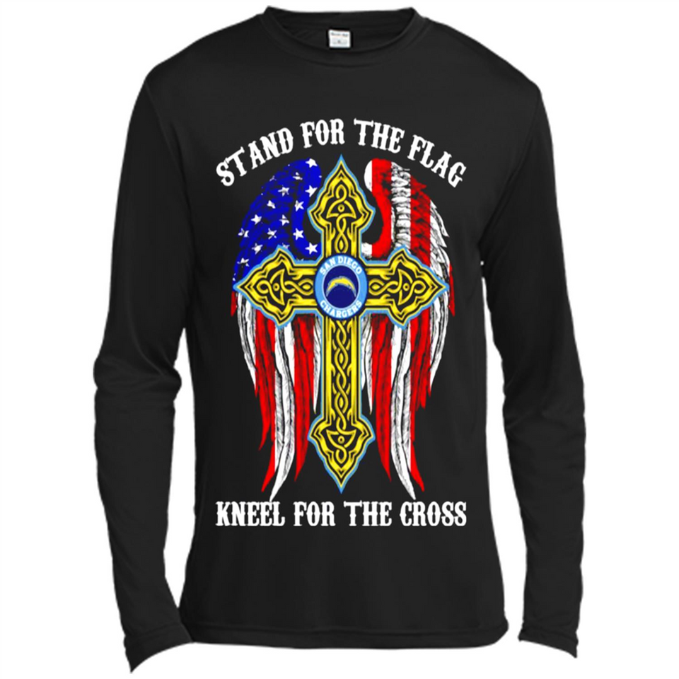 Chargers - stand for the flag kneel for the cross