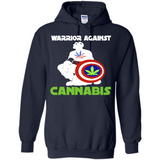 warrior against cannabis - Hoodie