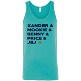 Baseball Favorite Players - Canvas Unisex Tank