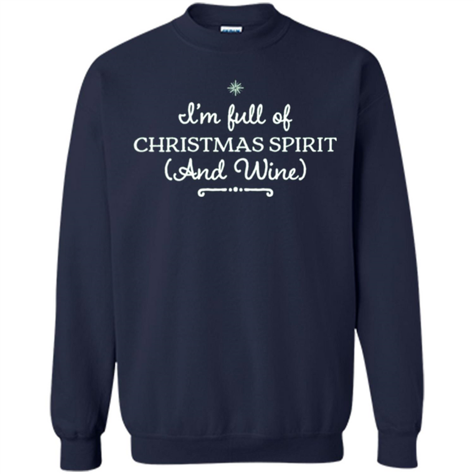 Christmas Tshirt for Women - Christmas Wine