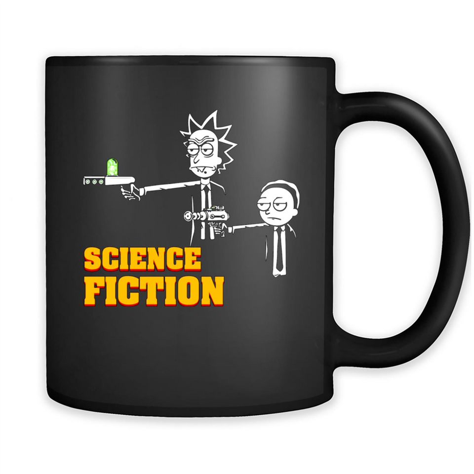Science Fiction Rick and Morty Pulp Fiction
