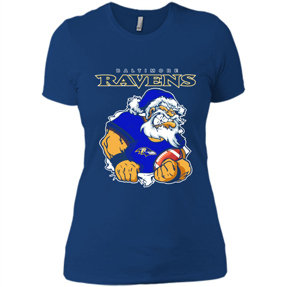 Grumpy Santa Claus Baltimore Ravens Football Team PINGPONG