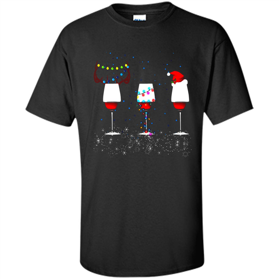 Christmas Red Wine Funny Merry Xmas Sweatshirt - Shirt