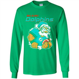 Grumpy Santa Claus Miami Dolphins Football Team PINGPONG