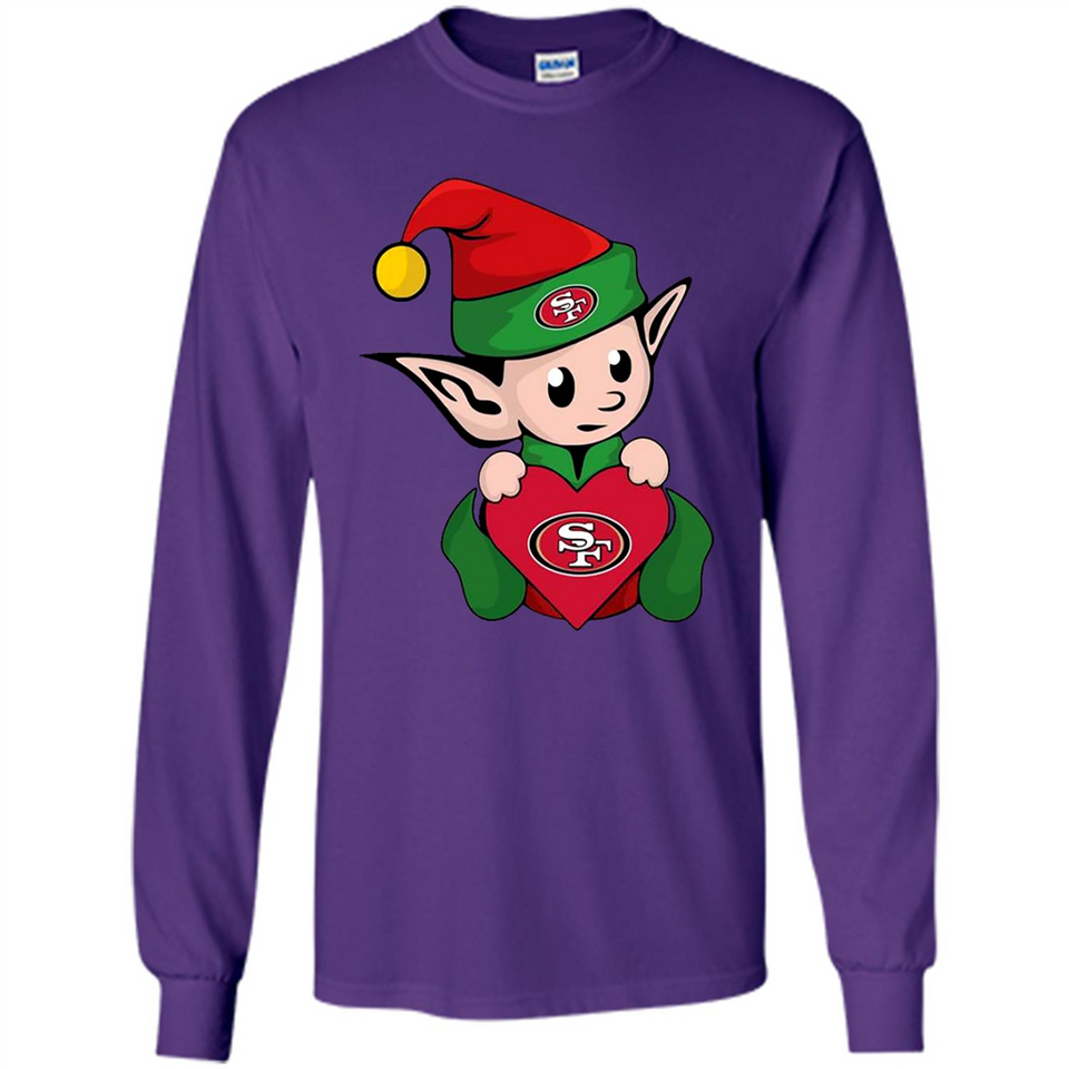 San Francisco 49ers ELF Elves Grinch Santa Claus