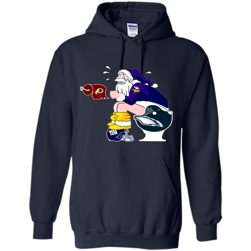 Minnesota Vikings Toilet Santa Claus PINGPONG
