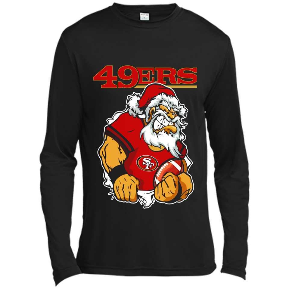 Grumpy Santa Claus San Francisco 49ers Football Team PINGPONG