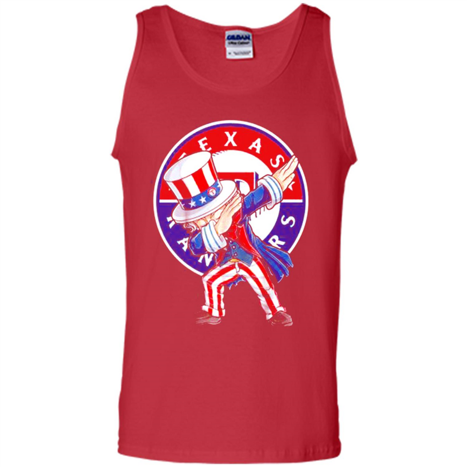 MLB TEXAS RANGERS UNCLE SAM DABBING INDEPENDENCE DAY
